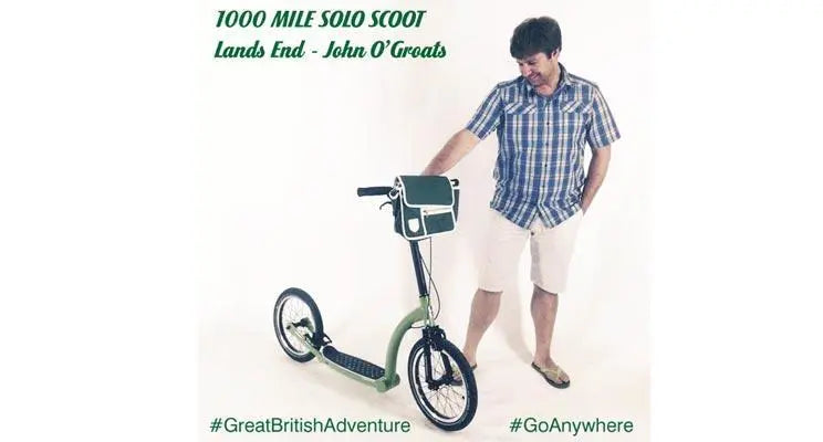 adult kick scooter with big wheels, endurance scooter, kick scooter, fitness scooter