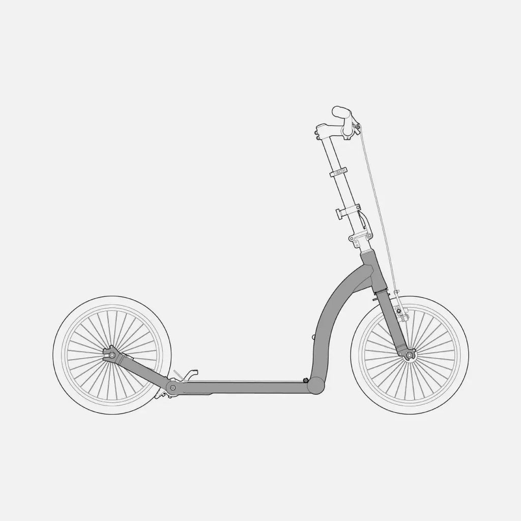 Custom Paint Scooter Frame Swifty Scooters