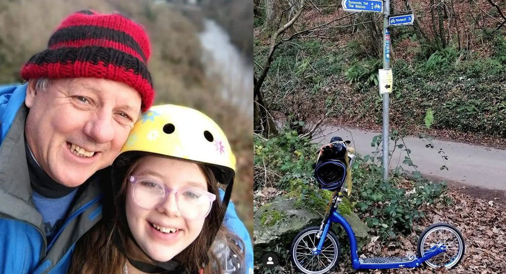 Life's a Breeze With a Swifty - One Man's Environmental Exploits With His Family, Raft and Scooter Collection