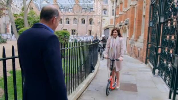 Kirstie Allsopp, adult scooter, scooter with big wheels, adult scooter uk