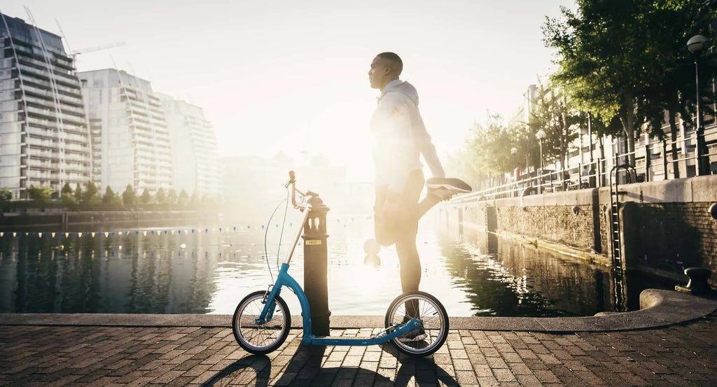 kick scooter, adult scooter, new year resolutions