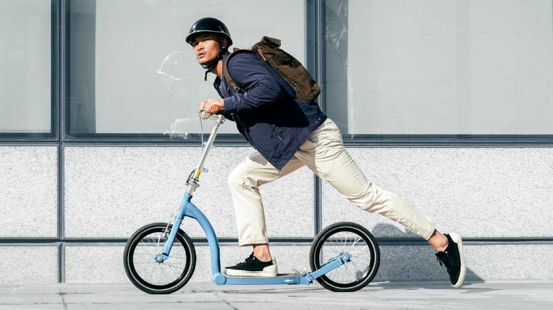 adult scooter, swiftyone, foldable scooter, commuting scooter, folding adult scooter