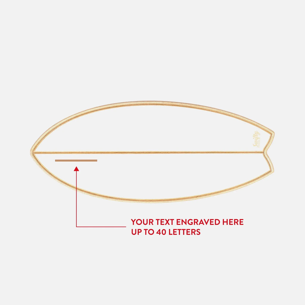 Swifty Fishtail Balance Board - Snow Fall Swifty Scooters