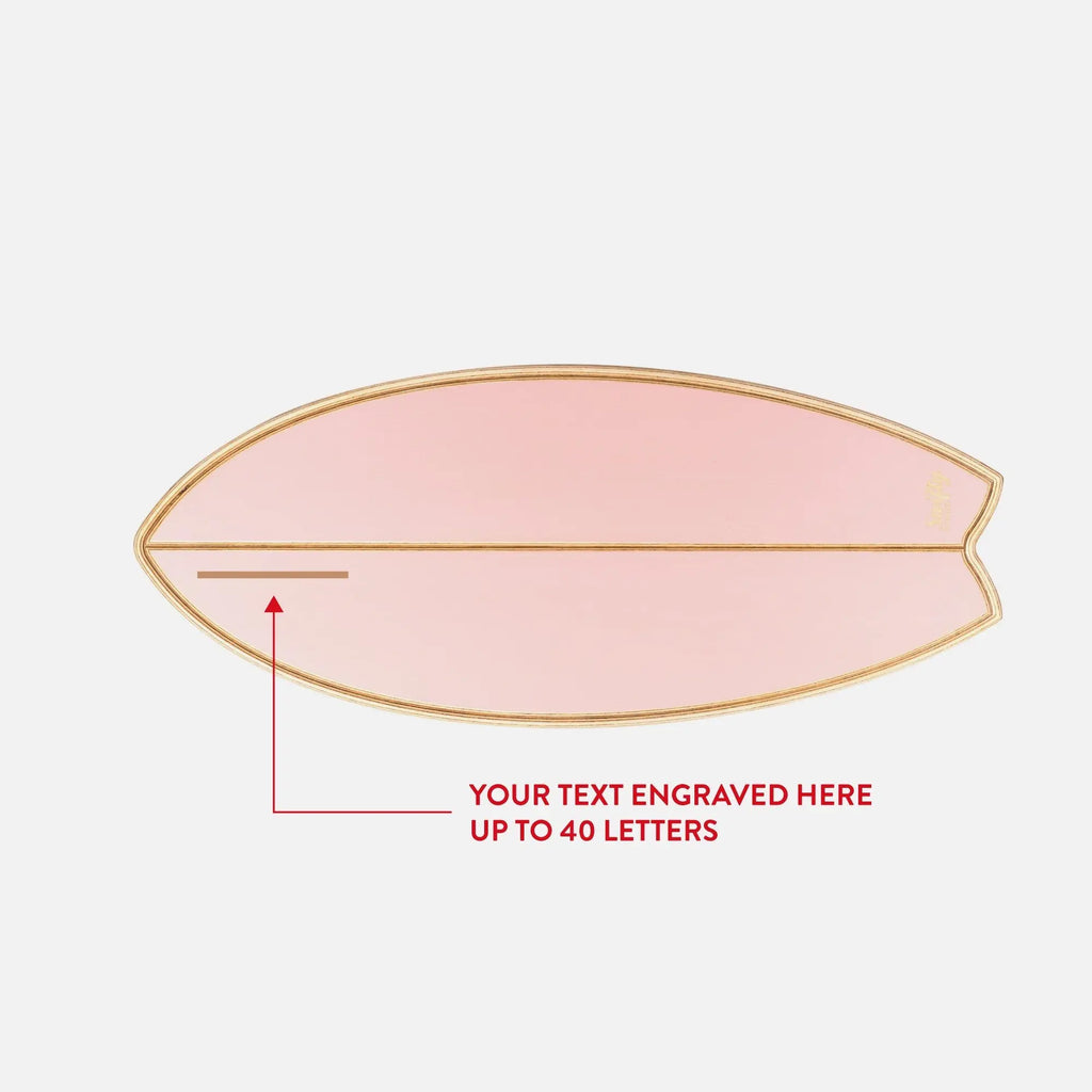 Swifty Fishtail Balance Board - Wild Rose Swifty Scooters