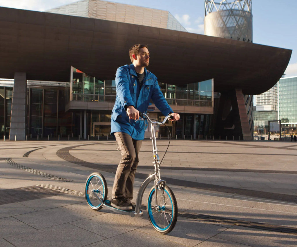 premium adult scooter, adult scooter with big wheels, commuting scooter