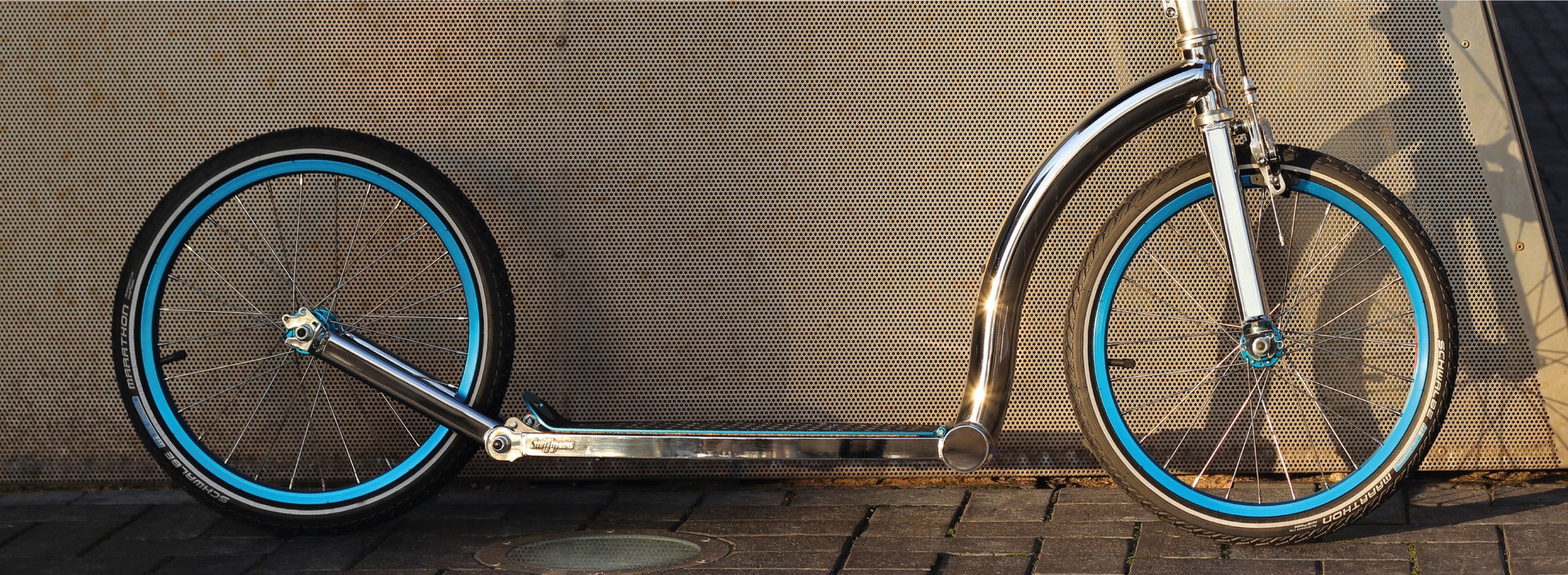 Swifty x The Conran Shop, commuting adult scooter, foldable scooter for adults, scooter with big wheels