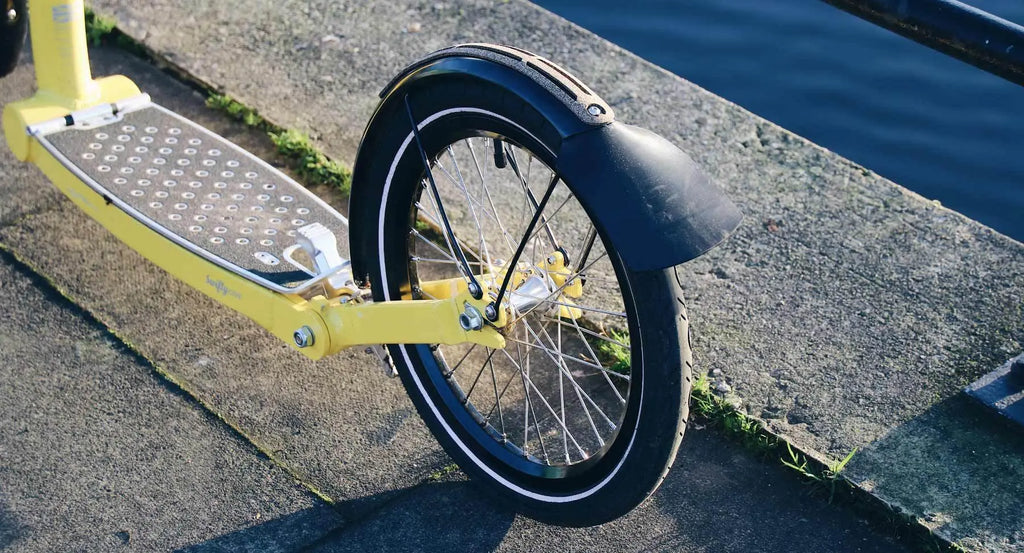 winter tips for kick scooter riders, winter proof your scooter