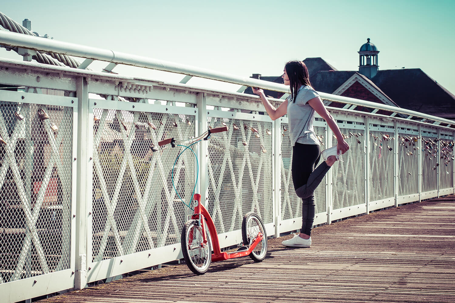 scooter with big wheels, fitness scooter for heavy adults